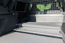 Image of the Toyota Corolla Commercial's detatched loadbay floor