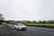 Image of Toyota Corolla Commercial parked up in Yorkshire Dales landscape