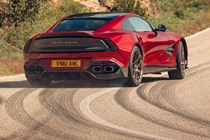 Aston Martin Vanquish rear cornering