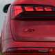 Audi Q7 (2025) review: rear light detail, red paint