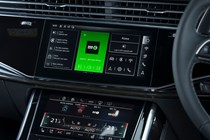 Audi Q7 (2025) review: infotainment system