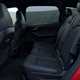 Audi Q7 (2025) review: rear seats, black leather upholstery