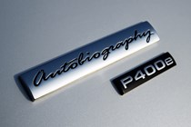 2019 Range Rover P400e badge