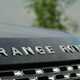 Black 2019 Range Rover bonnet badge