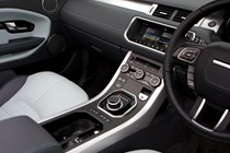Range Rover Evoque Convertible 2017 interior detail