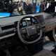 Kia PV5 electric van cab interior at the CV Show 2025.