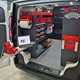 Kia PV5 electric van racked out at the CV Show 2025.