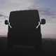 This teaser image is the first sight of the production version of the Kia PV5 van.