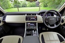 Range Rover Sport P400e dash