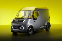 The Renault Estafette pays tribute to Renault's past and points to the future.