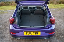 Volkswagen Polo (2024) review: boot space, seats down, black upholstery