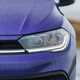 Volkswagen Polo (2024) review: LED headlight detail, purple paint