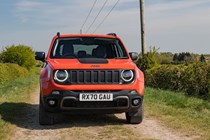 Jeep Renegade 4xe grille and lights