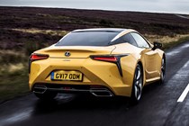 Lexus 2017 LC Coupe Driving