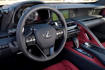 Lexus 2017 LC Coupe Interior detail