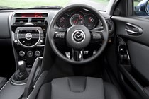 Mazda RX-8 interior and instruments