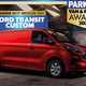 Best Medium Van: Ford Transit Custom | Parkers New Van and Pickup Awards 2025