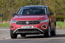 VW T-Roc (2025) front driving