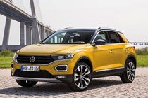 Volkswagen T-Roc, yellow, front