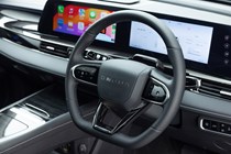 Omoda E5 review - interior, steering wheel infotainment