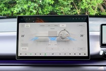 Nearly all interior functions controlled by Leapmotor C10's central touchscreen