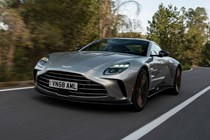 Aston Martin Vantage (2024) front driving