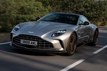 Aston Martin Vantage (2024) front driving