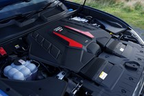 Audi RSQ8 engine bay