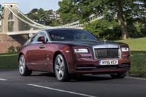 Rolls Royce Wraith red, front