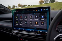 Volkswagen ID.7 GTX touchscreen