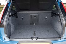 Volvo XC40 boot space seats upright