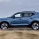 Volvo XC40 blue dynamic side