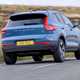 Volvo XC40 blue dynamic rear