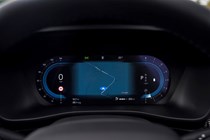 Volvo XC40 digital instrument cluster