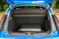 Alpine A290 review, boot, black, suitcase loaded | Parkers