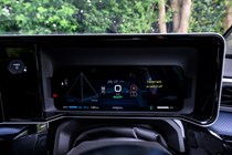 Alpine A290 review, interior, black, driver display | Parkers