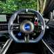 Alpine A290 review, interior, black, steering wheel | Parkers