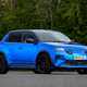 Alpine A290 review, blue, exterior, static, front three quarters | Parkers