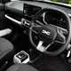 Dacia Spring Cargo electric van - cabin interior, steering wheel, media system