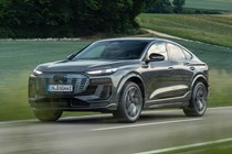Audi Q6 E-Tron Sportback front driving