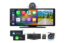 Carpuride W903 Wireless Carplay & Android Auto Car Stereo with 4K Dash Cam