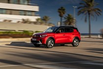 Citroen e-C3 Aircross dynamic front