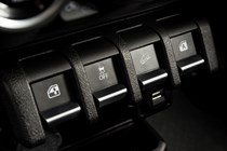 Suzuki Jimny centre console switches