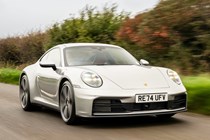 Porsche 992.2 911 Carrera front driving