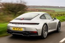 Porsche 992.2 911 Carrera rear driving