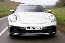 Porsche 992.2 911 Carrera front driving