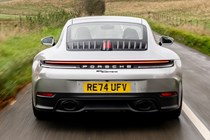 Porsche 992.2 911 Carrera rear driving