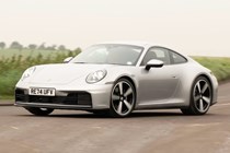 Porsche 992.2 911 Carrera front cornering