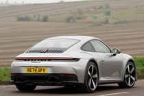 Porsche 992.2 911 Carrera rear cornering