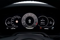 Porsche 992.2 911 Carrera driver's display